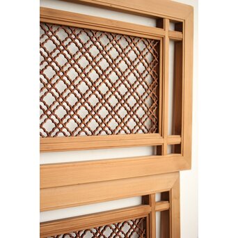 組子欄間 2枚1組　R0367 