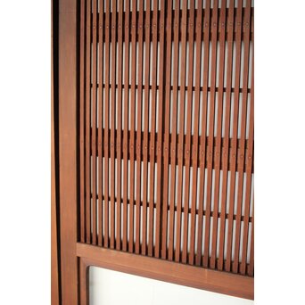 障子枠付 格子戸 4枚1組　L1108 