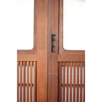 障子枠付 格子戸 4枚1組　L1108 