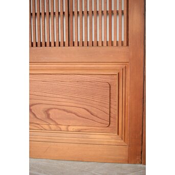 障子枠付 格子戸 4枚1組　L1108 