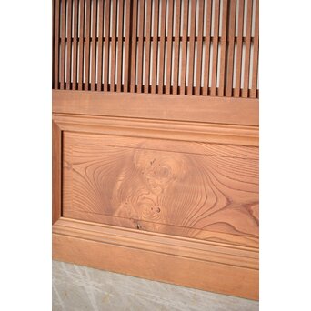 障子枠付 格子戸 4枚1組　L1108 