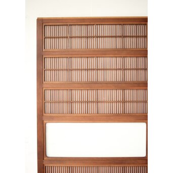 障子枠付 格子戸 4枚1組　L1108 