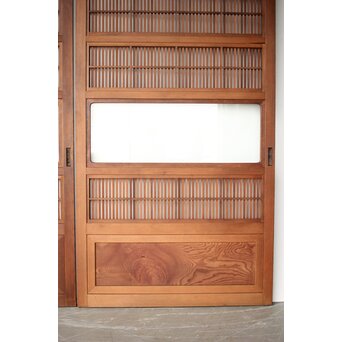 障子枠付 格子戸 4枚1組　L1108 