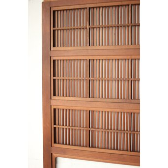 障子枠付 格子戸 4枚1組　L1108 