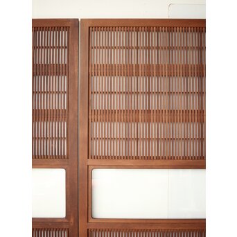 障子枠付 格子戸 4枚1組　L1108 