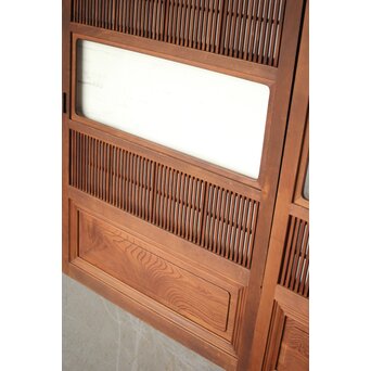 障子枠付 格子戸 4枚1組　L1108 