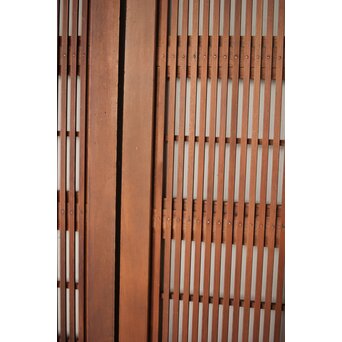 障子枠付 格子戸 4枚1組　L1108 