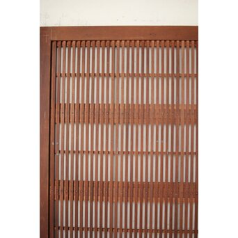 障子枠付 格子戸 4枚1組　L1108 