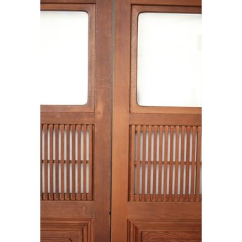 障子枠付 格子戸 4枚1組　L1108 