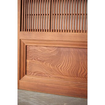 障子枠付 格子戸 4枚1組　L1108 