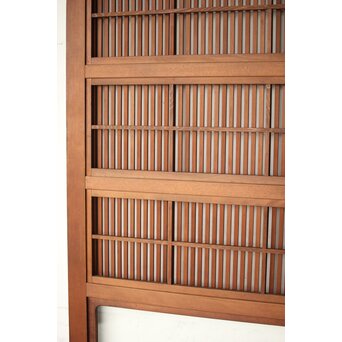 障子枠付 格子戸 4枚1組　L1108 