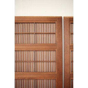 障子枠付 格子戸 4枚1組　L1108 