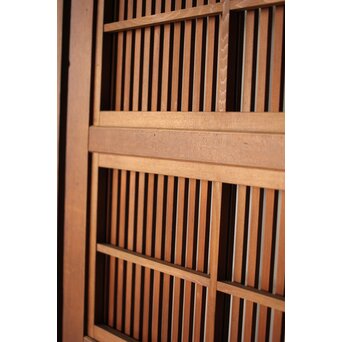 障子枠付 格子戸 4枚1組　L1108 