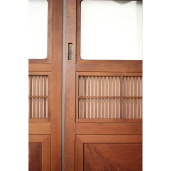 障子枠付 格子戸 4枚1組　L1108 