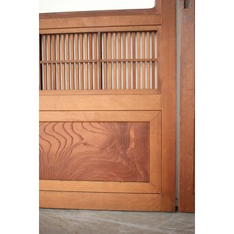 障子枠付 格子戸 4枚1組　L1108 