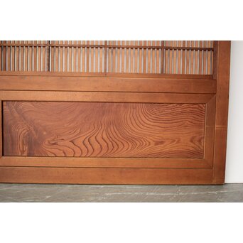 障子枠付 格子戸 4枚1組　L1108 