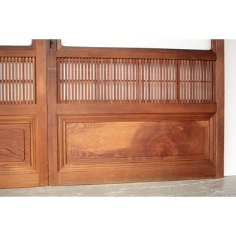 障子枠付 格子戸 4枚1組　L1108 