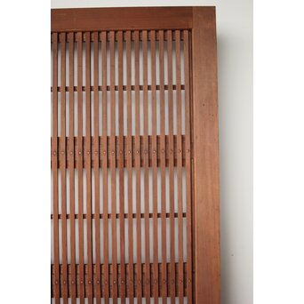 障子枠付 格子戸 4枚1組　L1108 