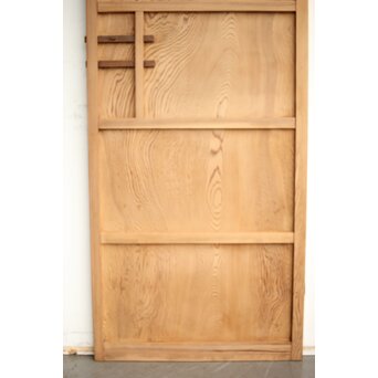 良杢目 一枚板杉の雪隠戸　B1054 