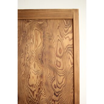 良杢目 一枚板杉の雪隠戸　B1054 