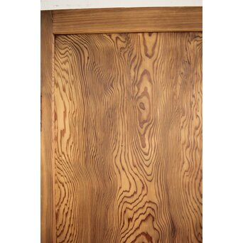 良杢目 一枚板杉の雪隠戸　B1054 