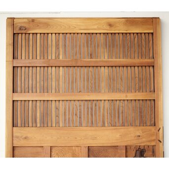 能登 総欅格子蔵戸　W125Y 