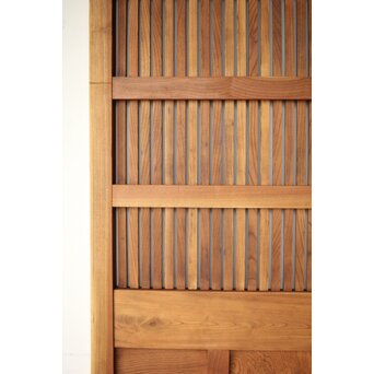 能登 総欅格子蔵戸　W125Y 