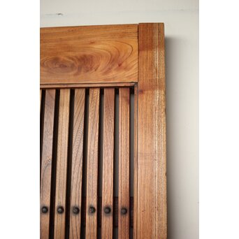 能登 総欅格子蔵戸　W125Y 