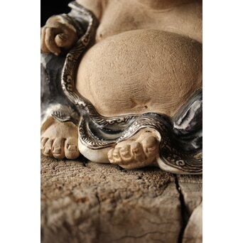 三代 高橋道八 布袋和尚 伏香炉　P431 