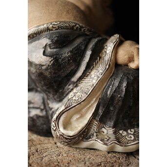 三代 高橋道八 布袋和尚 伏香炉　P431 