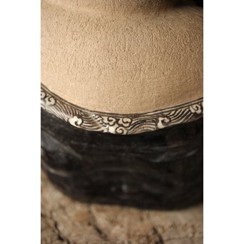 三代 高橋道八 布袋和尚 伏香炉　P431 