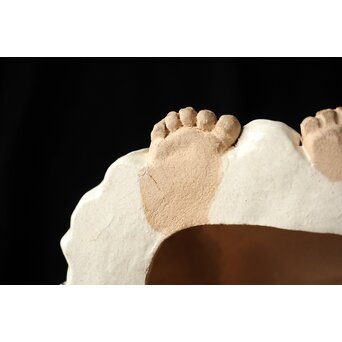 三代 高橋道八 布袋和尚 伏香炉　P431 