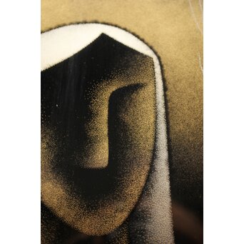 三谷吾一 月 漆額　Q346 