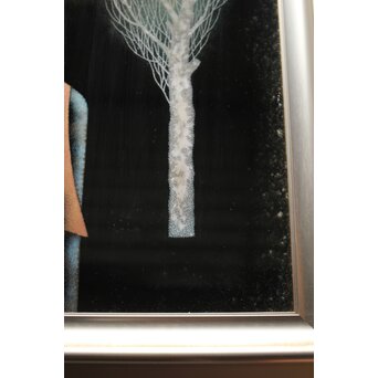 三谷吾一 月 漆額　Q346 