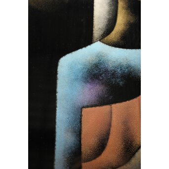 三谷吾一 月 漆額　Q346 