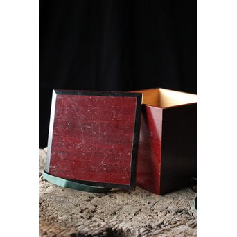 出雲焼 楽山窯 九代 長岡空味/長岡住右衛門 三つ割高台朝鮮茶碗　P434 