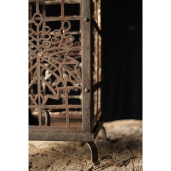 古鉄 桐紋行燈/灯籠　M386 