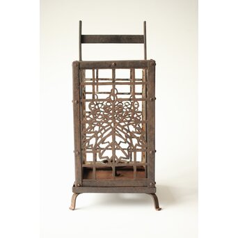 古鉄 桐紋行燈/灯籠　M386 