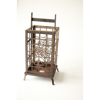 古鉄 桐紋行燈/灯籠　M386 