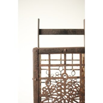 古鉄 桐紋行燈/灯籠　M386 