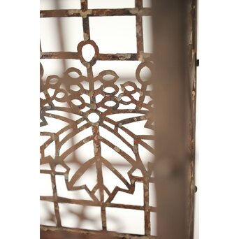 古鉄 桐紋行燈/灯籠　M386 