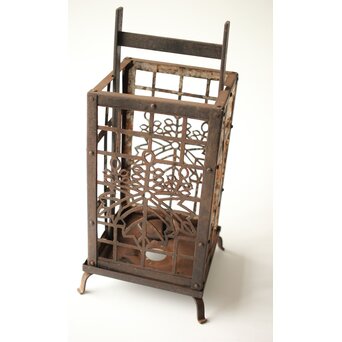 古鉄 桐紋行燈/灯籠　M386 