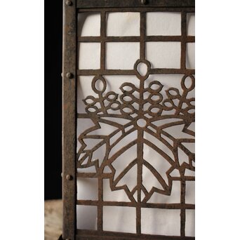 古鉄 桐紋行燈/灯籠　M386 