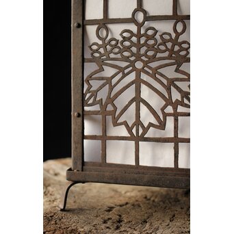 古鉄 桐紋行燈/灯籠　M386 