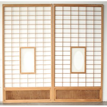 ガラス入 障子戸 6枚1組　F260 CD　表