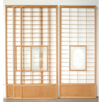 ガラス入 障子戸S 4枚1組　F261