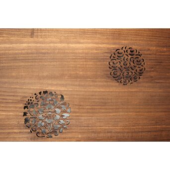 透かし欄間 2枚1組　R0369 