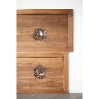 透かし欄間 2枚1組　R0369 