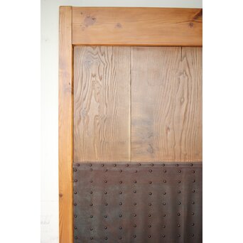 幅広 栗と鉄の蔵戸　W126YD 