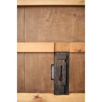 幅広 栗と鉄の蔵戸　W126YD 